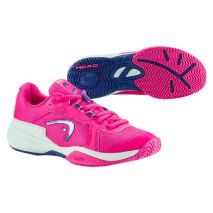 Kinder-Tennisschuhe HEAD Sprint 3.5 Junior Kinder Junioren Kids Tennisschuhe PIAQ Pink-Aqua UVP: € 70,00
