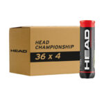 Head Championship 36x 4er Dose 144 Tennisbälle 36x Tin 144 Tennis Balls 4B 12DZ