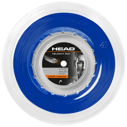 Head Velocity MLT 1,30 mm 16g Rolle 200 Meter Tennissaite Blue UVP : € 130,00