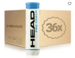 HEAD PRO Coach 1x Karton OVP 36x 4er Dose 144 Tennisbälle UVP: 288,00 €
