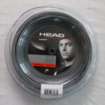 Head Hawk Rolle 200 Meter Tennissaite 1,25 mm 17g Grau-Schwarz UVP : € 200,00 – Bild 3