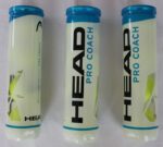 HEAD PRO Coach 3x 4er Dose 12 Tennisbälle Head 12 Tennis Balls 4B - 12DZ