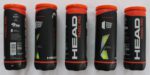 Padelbälle HEAD PADEL PRO 5 DOSEN mit 15 PADELBÄLLEN 3B - 6DZ 5 STÜCK 3er DOSE