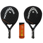 Padelschläger SET 2x HEAD Zephyr PRO neues Modell Graphene 360+ und 3 Padelbälle – Bild 2