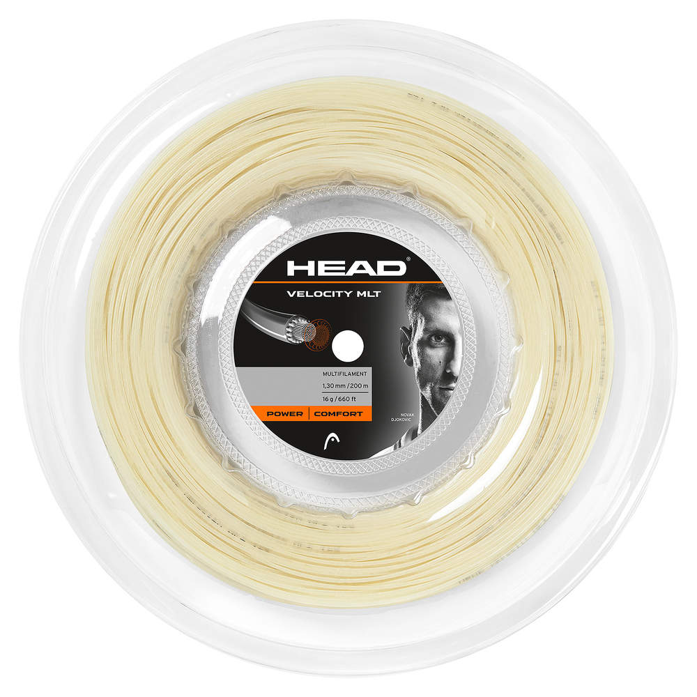 NATURAL.jpg Head Velocity MLT 1,30 mm 16g Rolle 200 Meter Tennissaite Natural UVP : € 130,00 – Bild 1