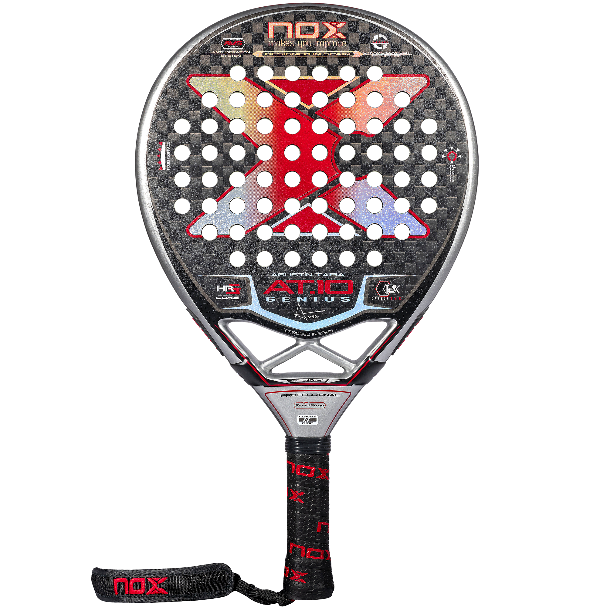 PAT10GENIUS22_1.png Padelschläger NOX AT10 Luxury Genius Arena 2022 by Agustín Tapia WPT World Padel Tour – Bild 1