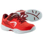 Kleinkinder Tennisschuhe Head Sprint Velcro 3.0 Kids ORDR rot Kinder Tennisschuhe